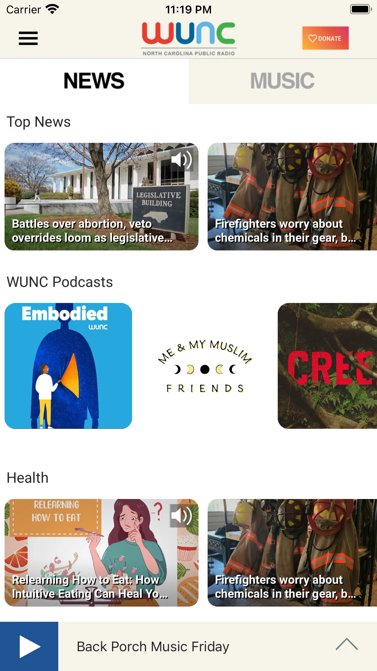 WUNC | Indus Appstore | Screenshot