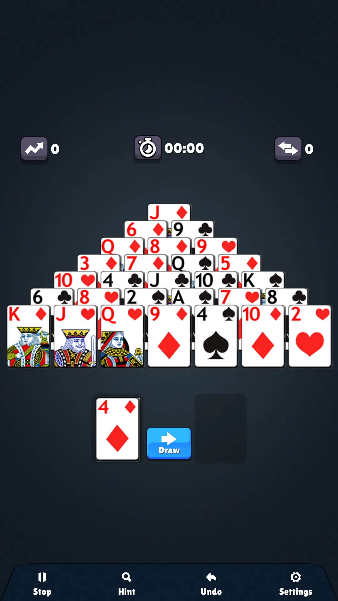 Solitaire: Pyramid | Indus Appstore | Screenshot