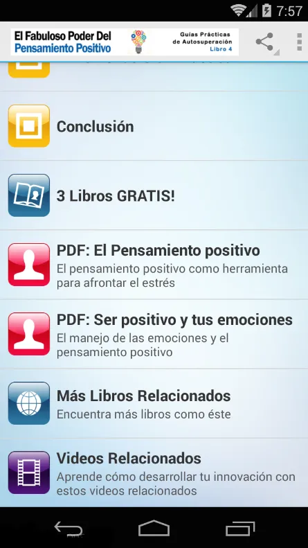 Autoayuda y Superación Libro 4 | Indus Appstore | Screenshot