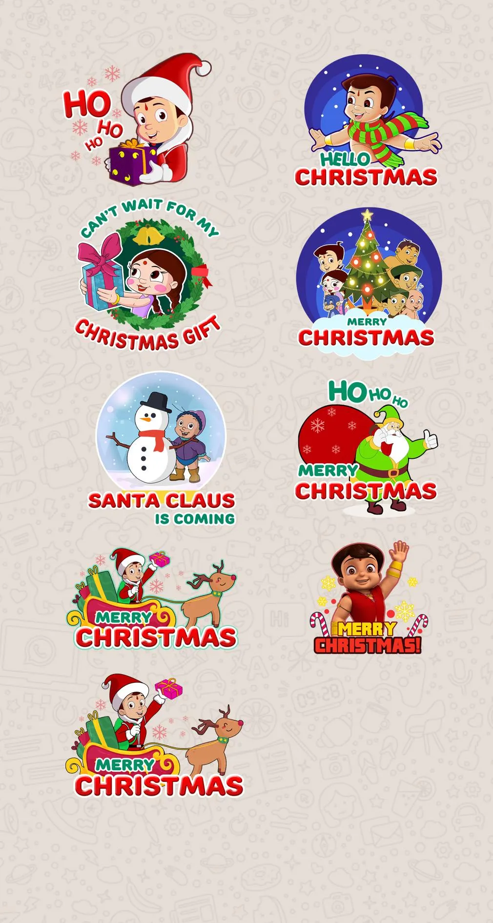 Chhota Bheem WAStickers | Indus Appstore | Screenshot