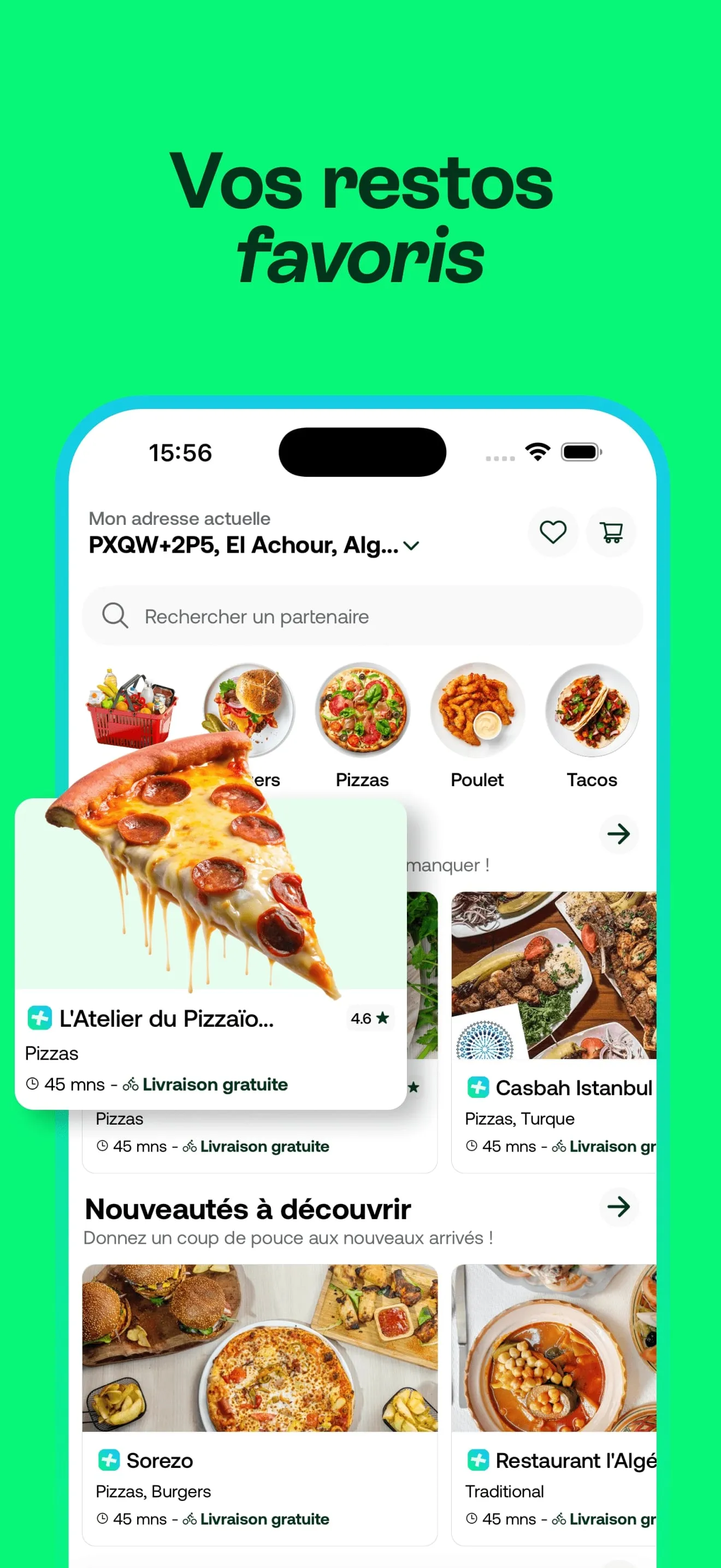 Fast: Livraison repas, courses | Indus Appstore | Screenshot