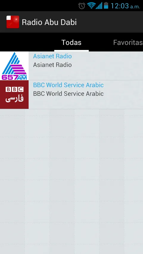 Abu Dhabi Radio | Indus Appstore | Screenshot