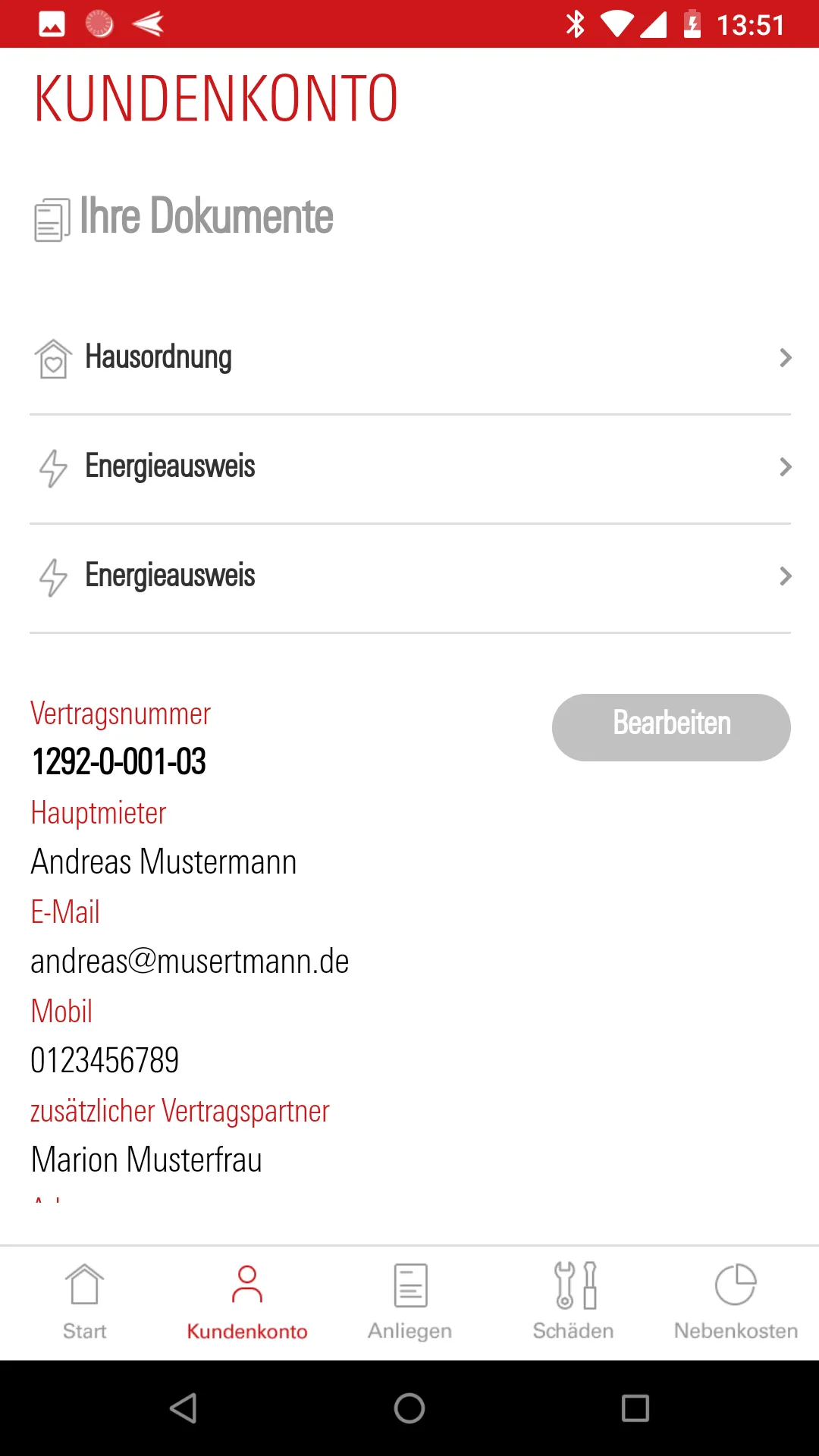 GBG Mannheim - Mieter-App | Indus Appstore | Screenshot