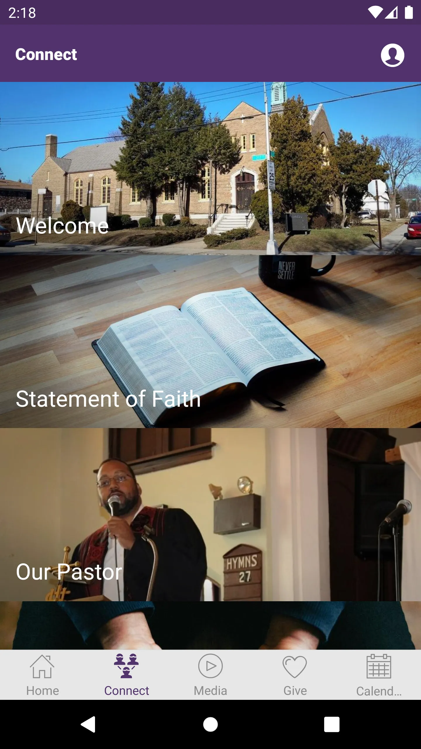 Queens Baptist Church NY | Indus Appstore | Screenshot