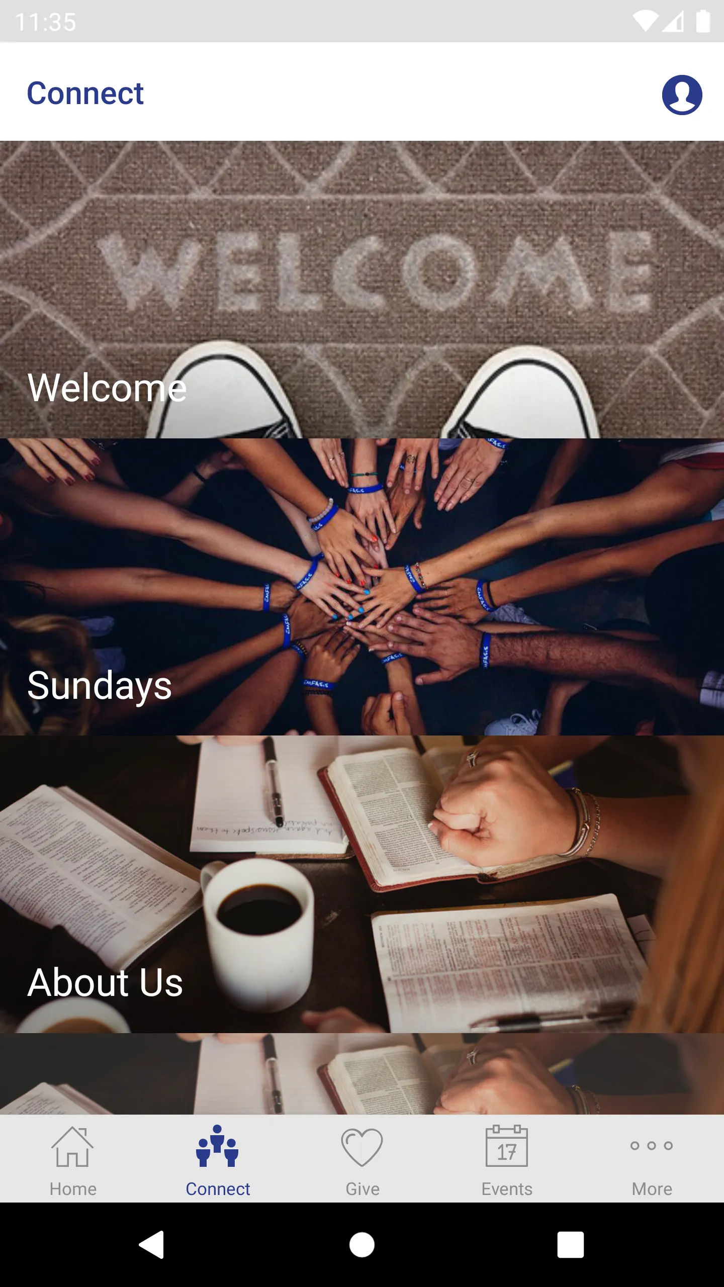 Skybridge Church | Indus Appstore | Screenshot