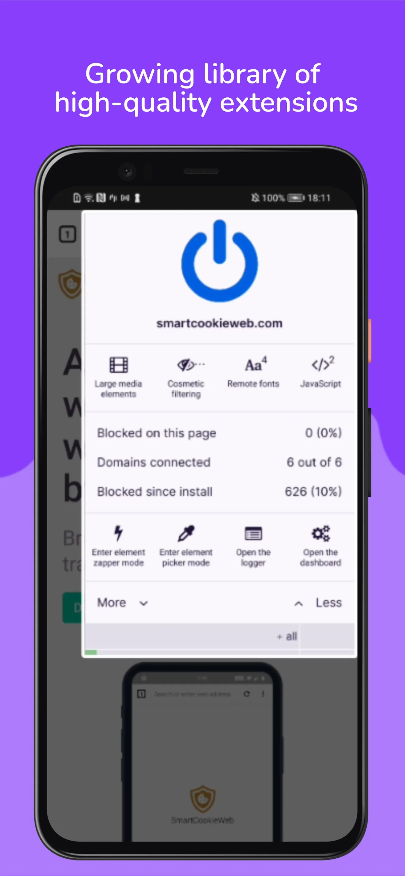 SmartCookieWeb Preview | Indus Appstore | Screenshot