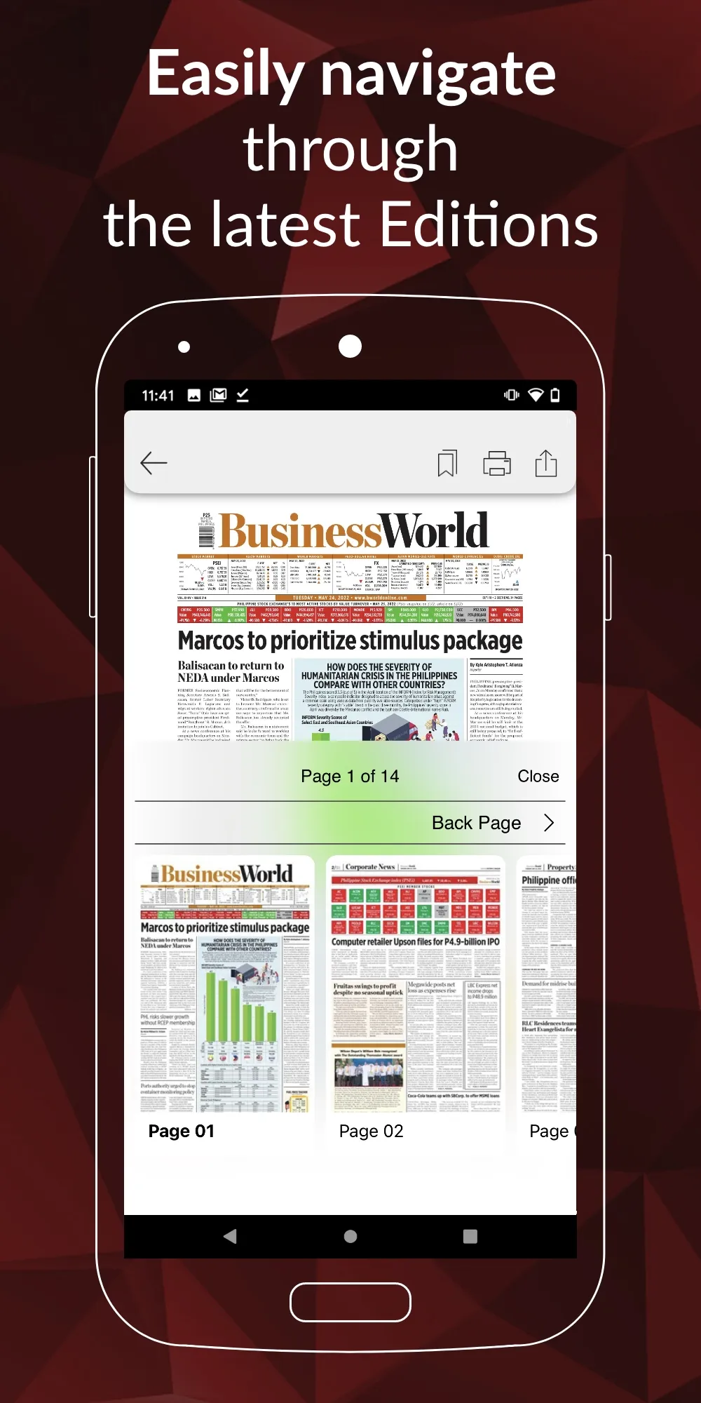 BusinessWorld Philippines | Indus Appstore | Screenshot