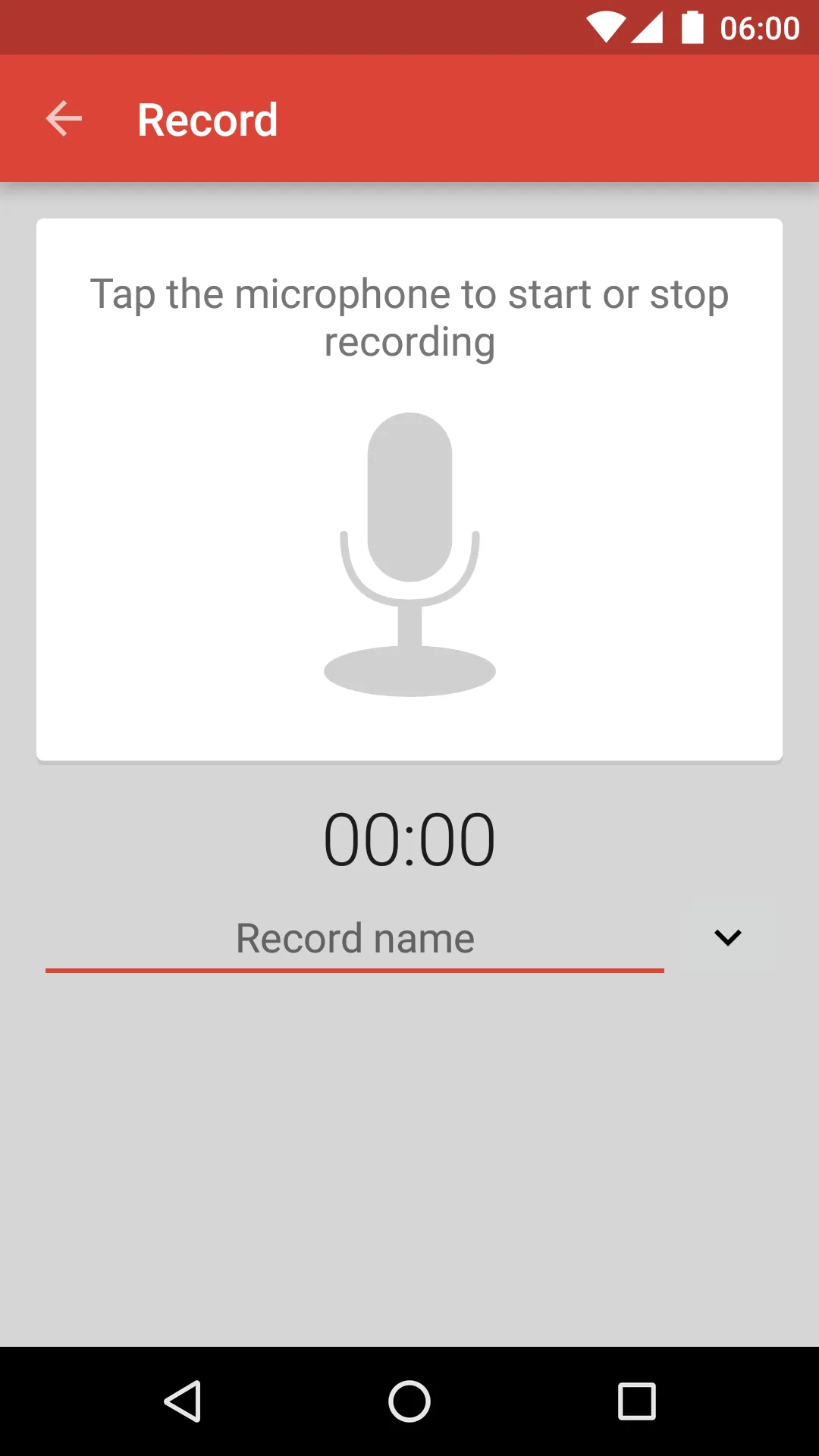 Audio Recorder | Indus Appstore | Screenshot