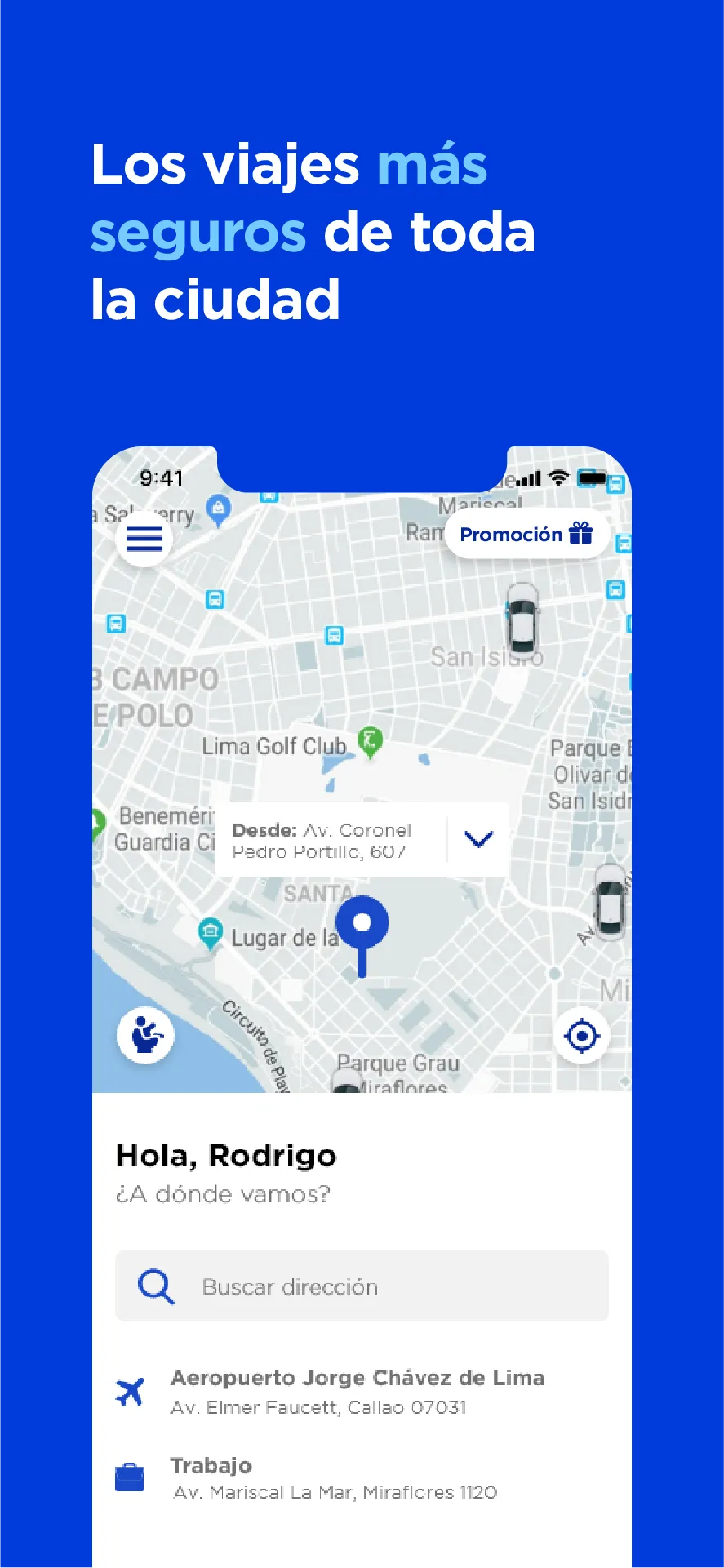 Directo, un app de taxi | Indus Appstore | Screenshot