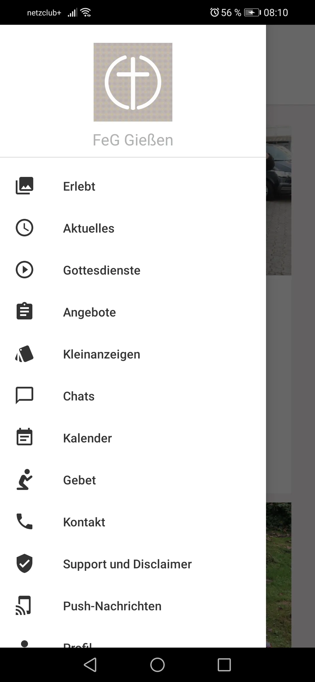 FeG Gießen | Indus Appstore | Screenshot