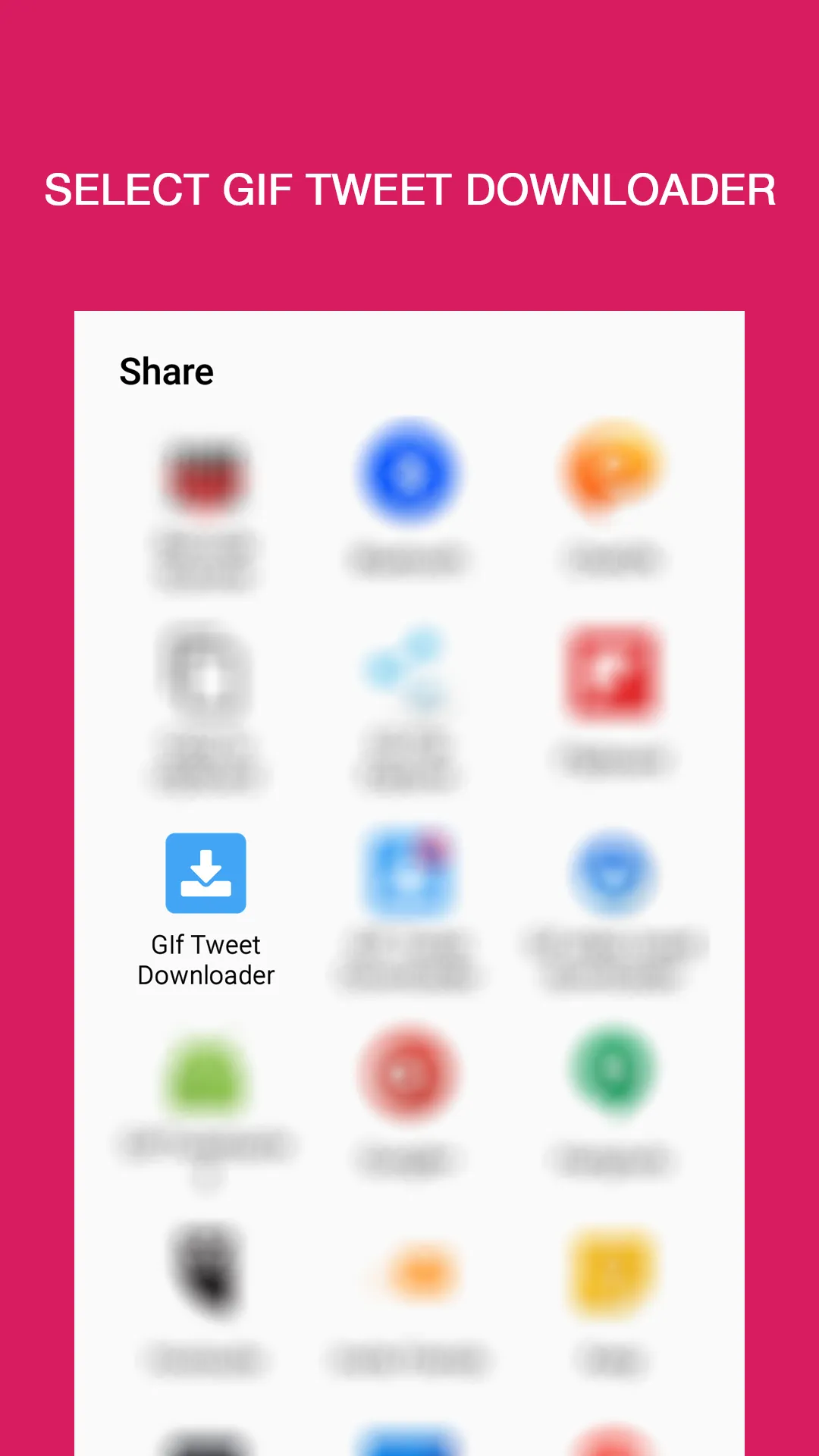 GIF | Video | Tweet Downloader | Indus Appstore | Screenshot