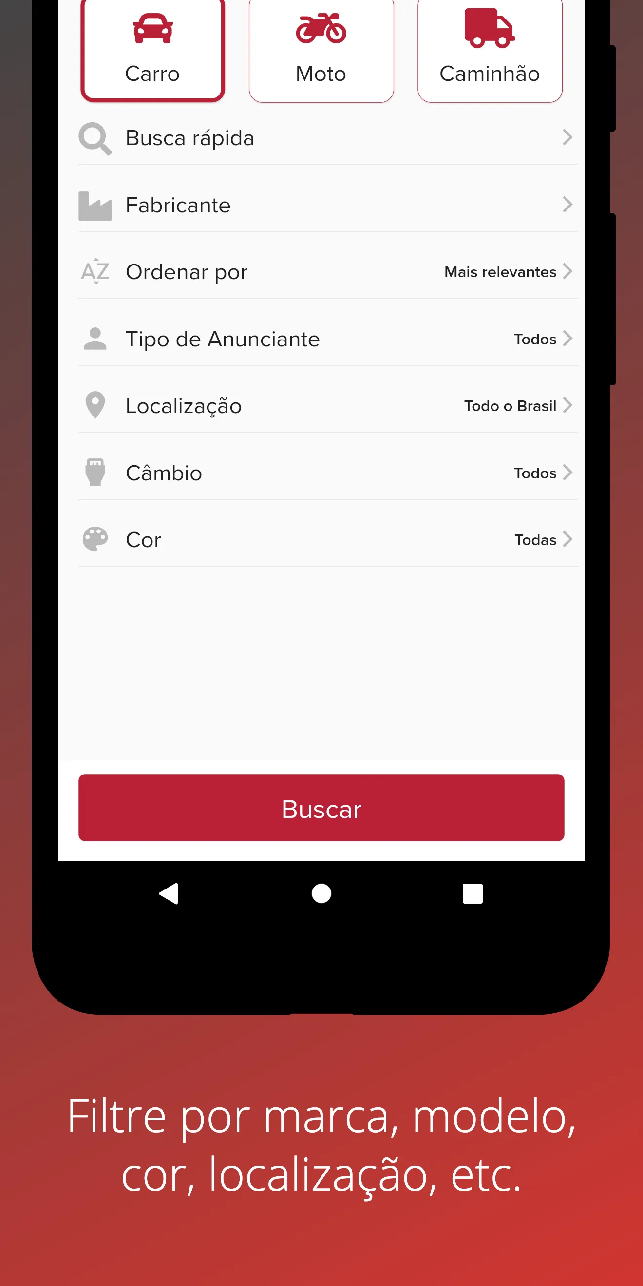 Salão do Carro: Compra e Venda | Indus Appstore | Screenshot