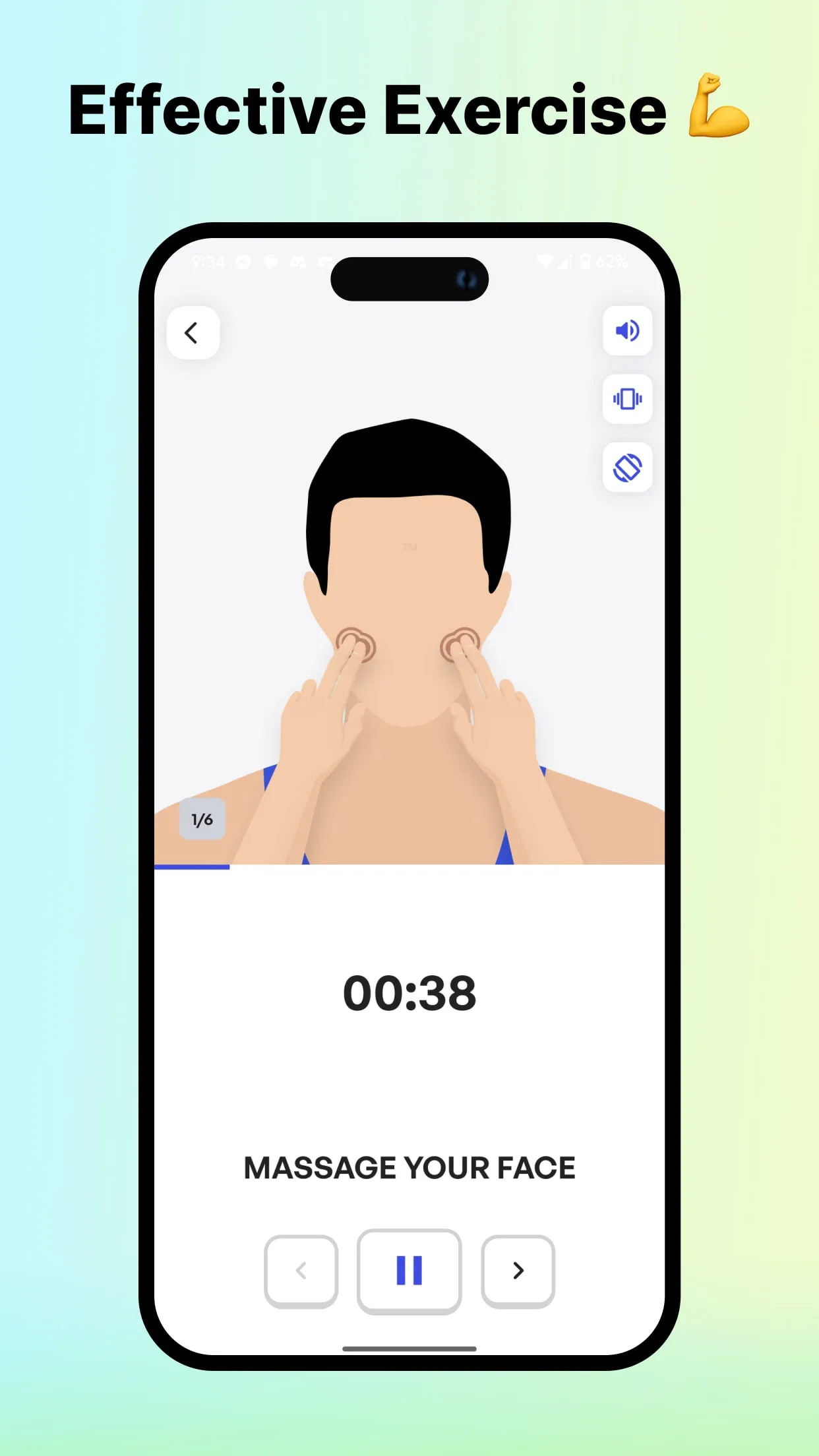 Jawline exercises and mewing | Indus Appstore | Screenshot