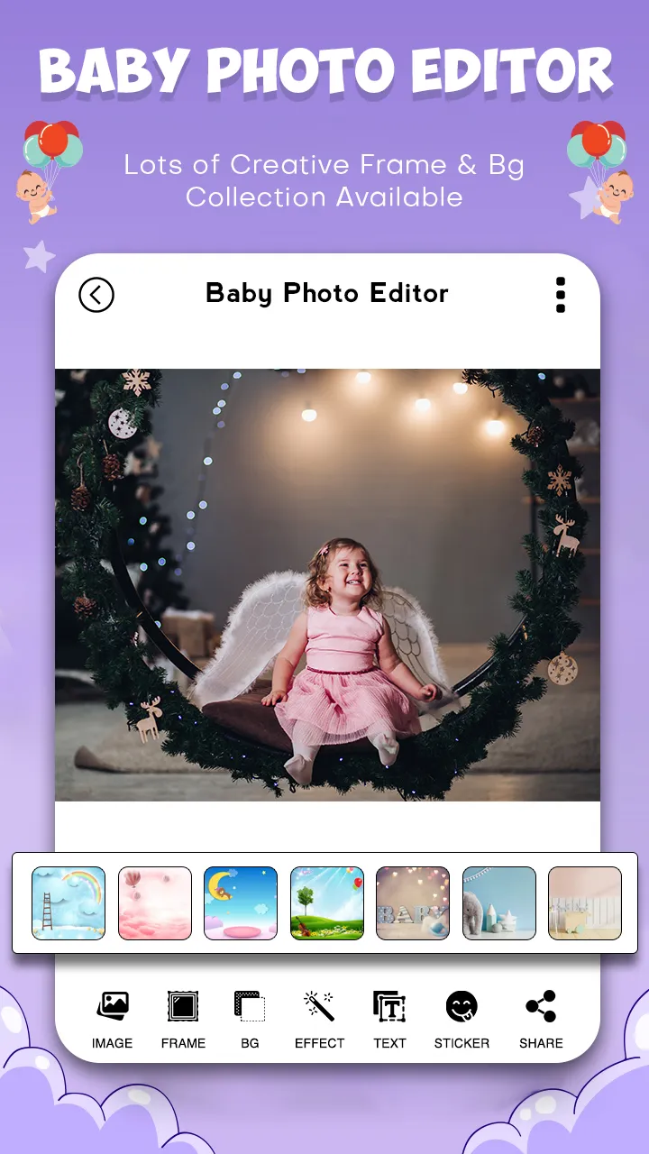 Baby Pics - Baby Photo Editor | Indus Appstore | Screenshot