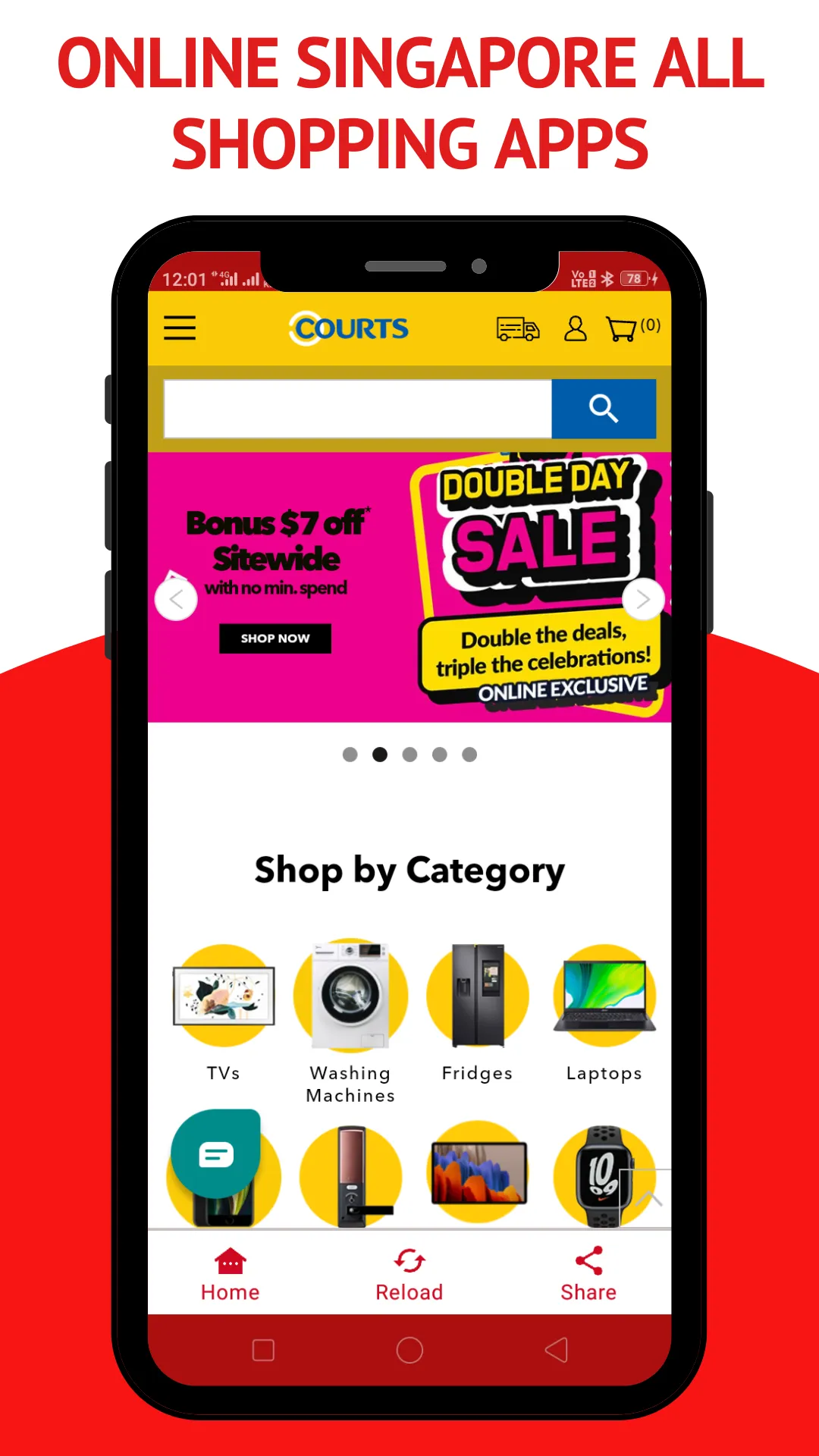 Online Shopping Singapore | Indus Appstore | Screenshot