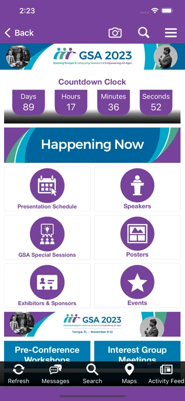 GSA Events | Indus Appstore | Screenshot