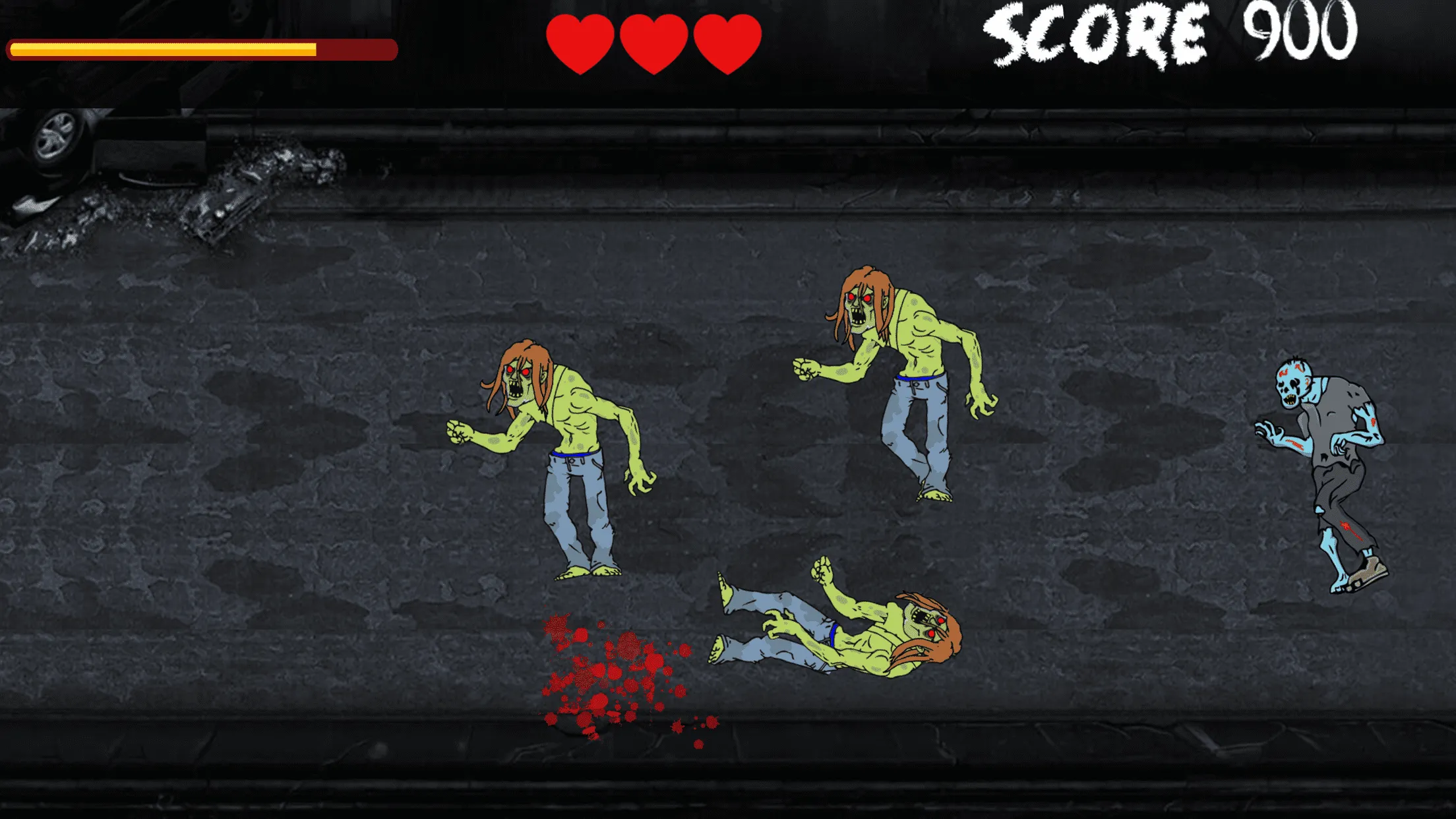 Zombie Smasher Highway Attack! | Indus Appstore | Screenshot