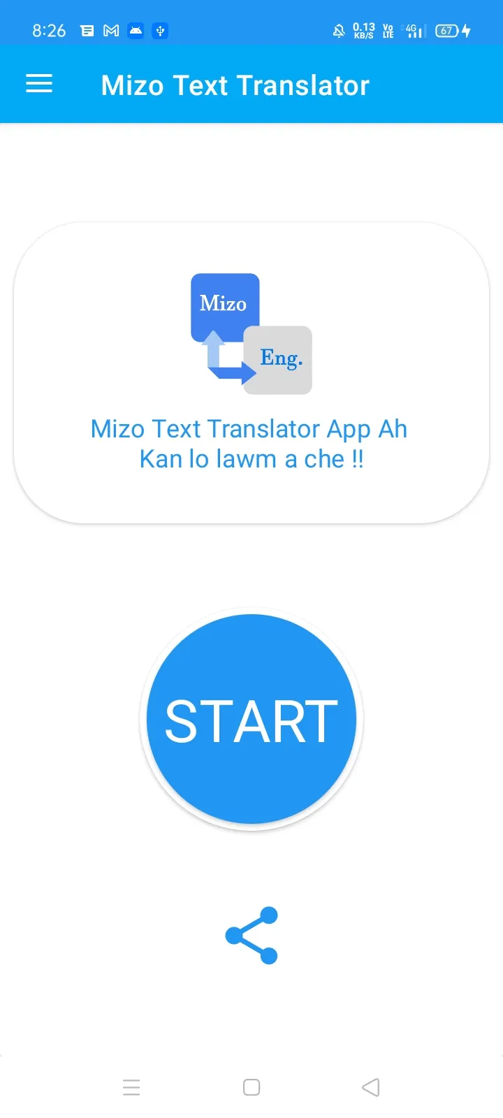 Mizo Text Translator | Indus Appstore | Screenshot