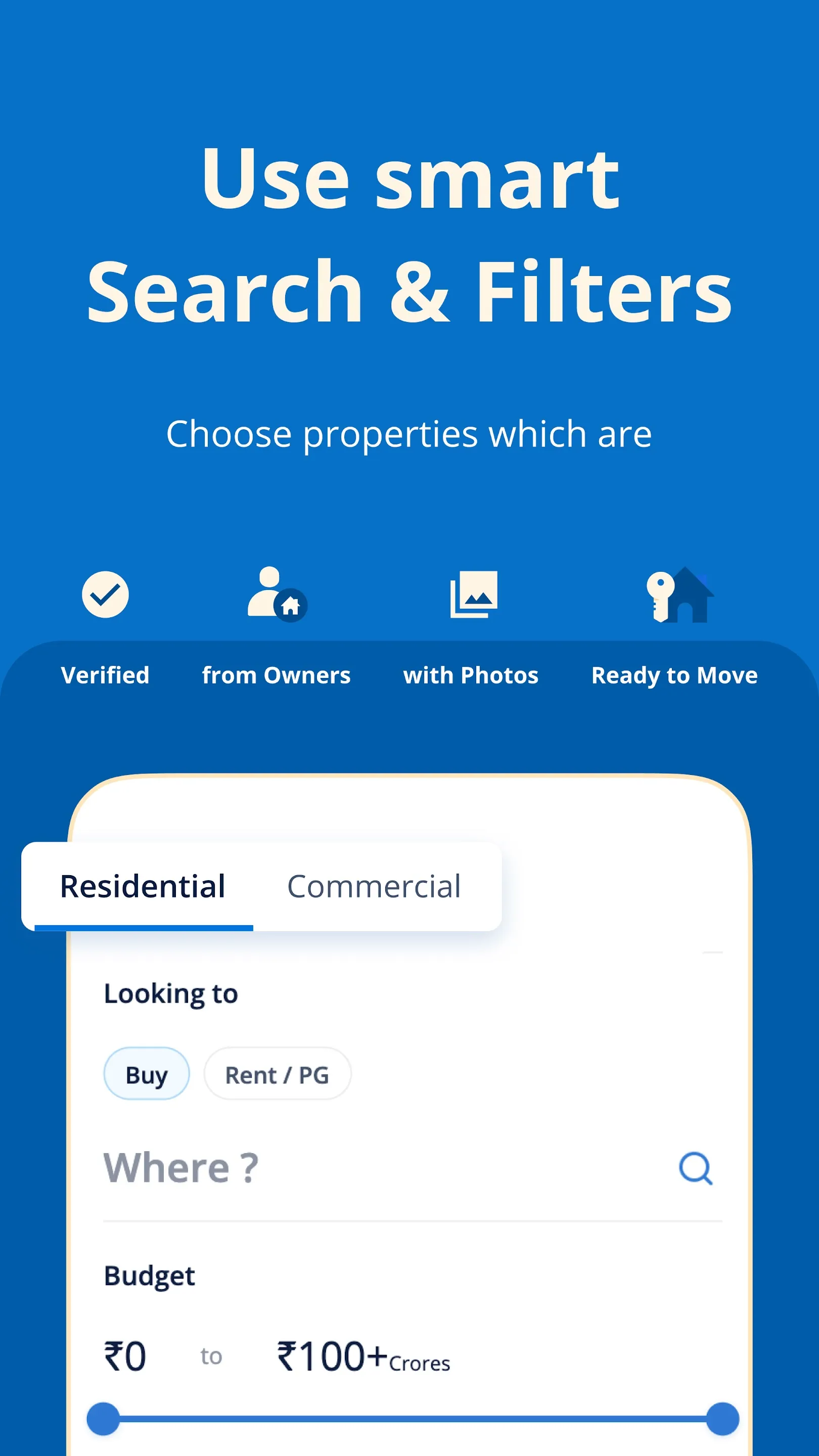 99acres Buy/Rent/Sell Property | Indus Appstore | Screenshot