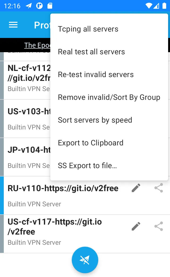 V2ray VPN-unmetered fast VPN | Indus Appstore | Screenshot