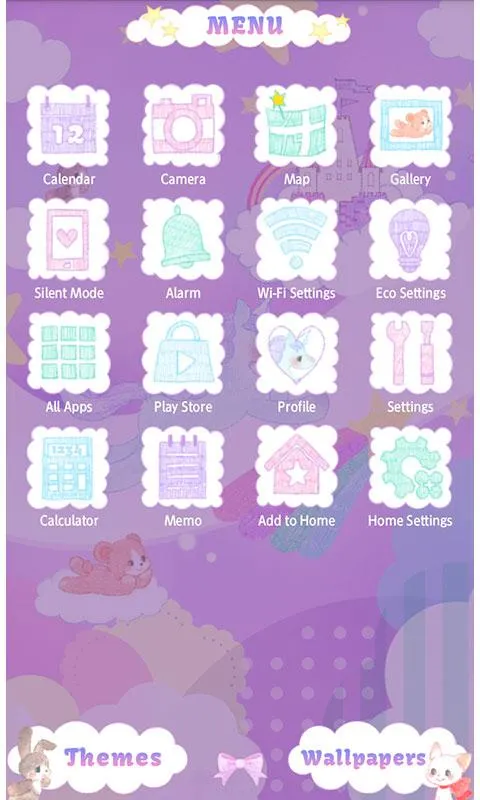 Cute Theme-Unicorn Fantasy- | Indus Appstore | Screenshot