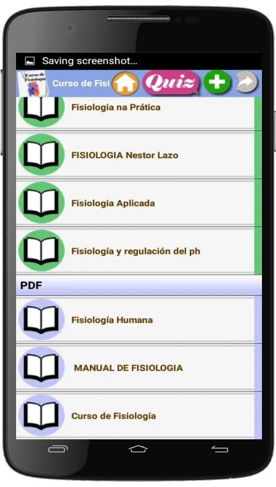 Curso de Fisiología | Indus Appstore | Screenshot