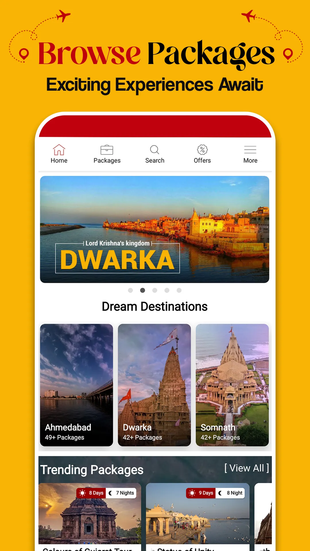 Gujarat Travel Booking App | Indus Appstore | Screenshot