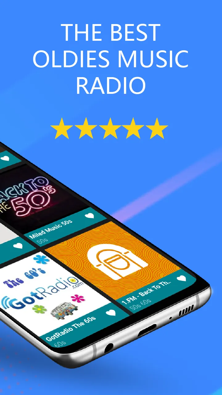 50s 60s Radio: Oldies Music | Indus Appstore | Screenshot