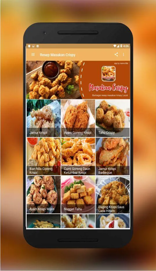 resep masakan crispy offline | Indus Appstore | Screenshot