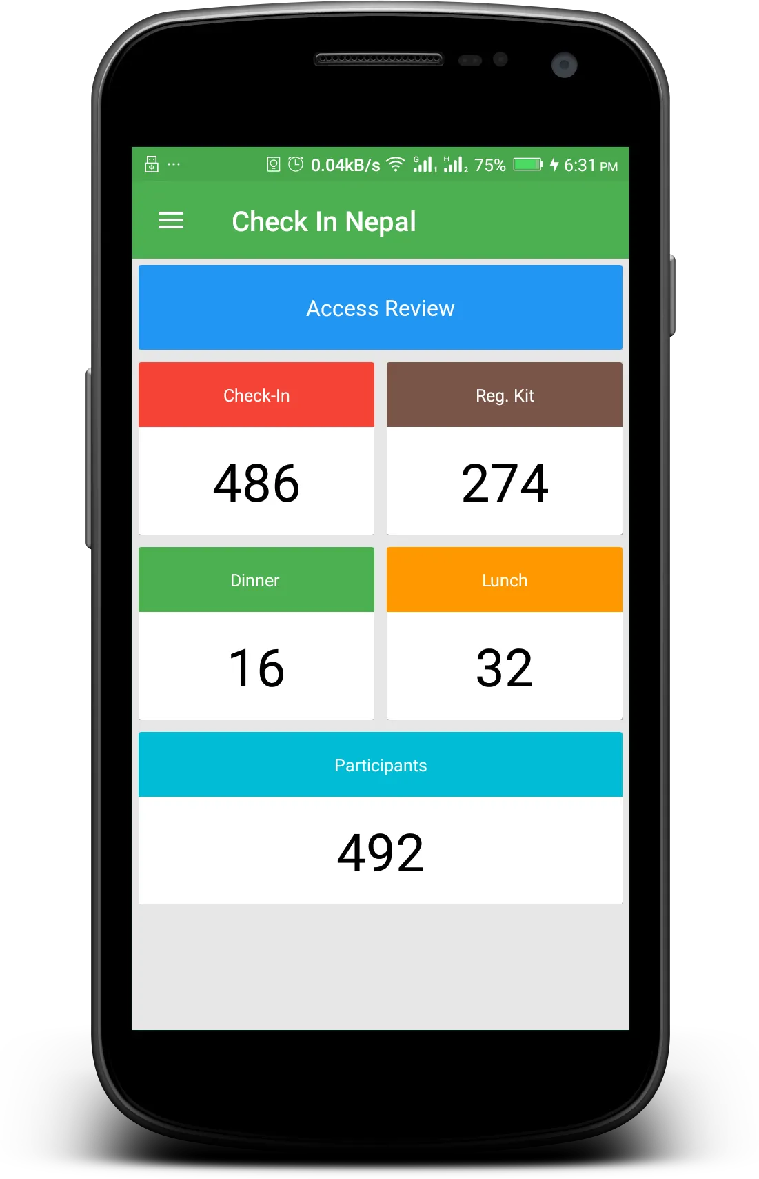 CheckInNepal | Indus Appstore | Screenshot