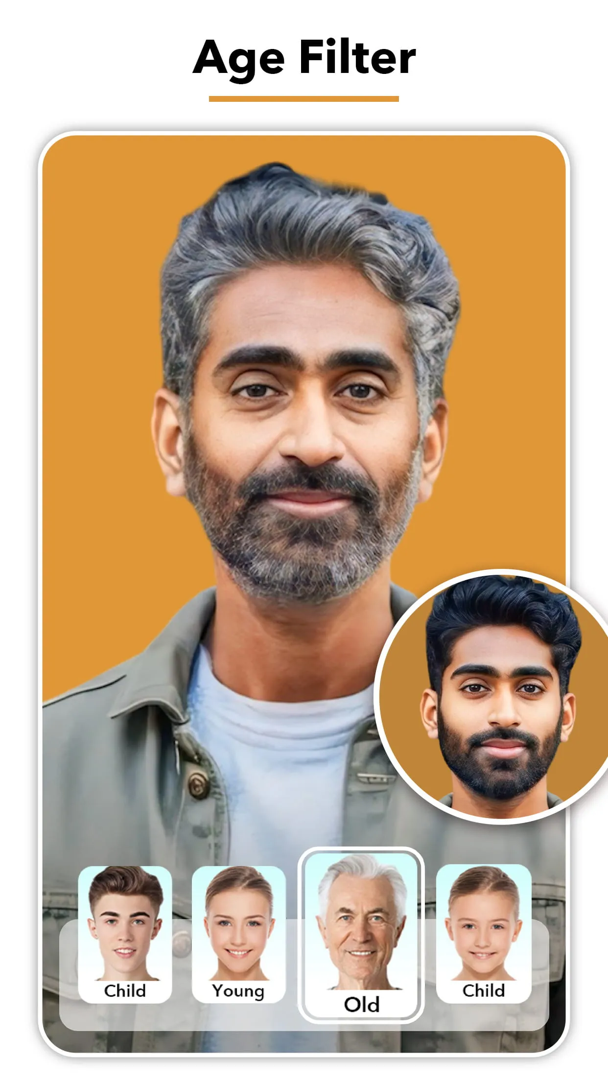 FacePic Face Editor, Hair, Age | Indus Appstore | Screenshot