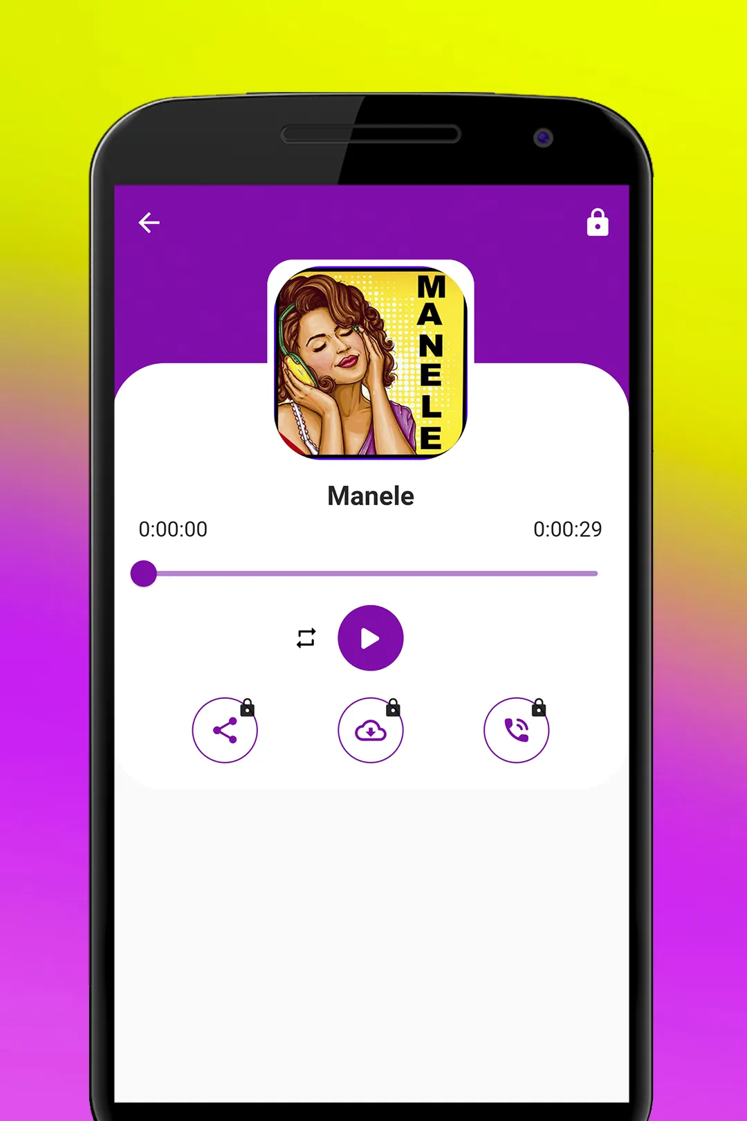 Music Tone Manele Instrumental | Indus Appstore | Screenshot