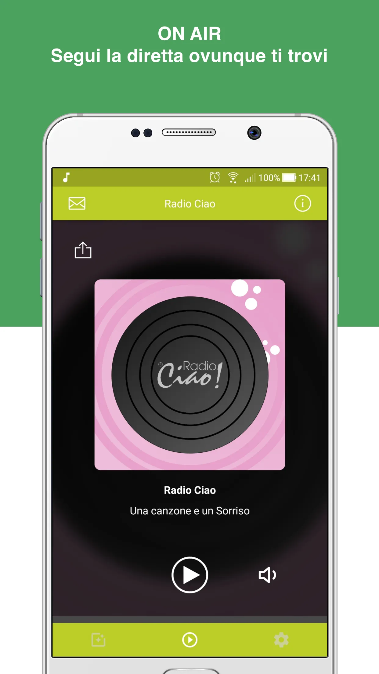 Radio Ciao | Indus Appstore | Screenshot