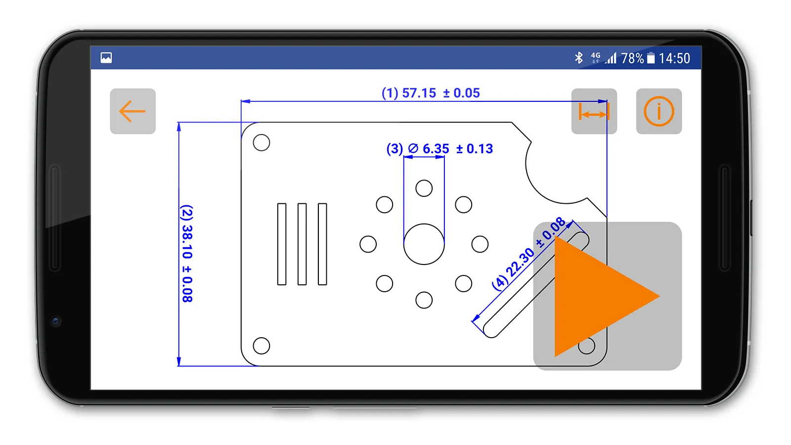 mCaliper | Indus Appstore | Screenshot