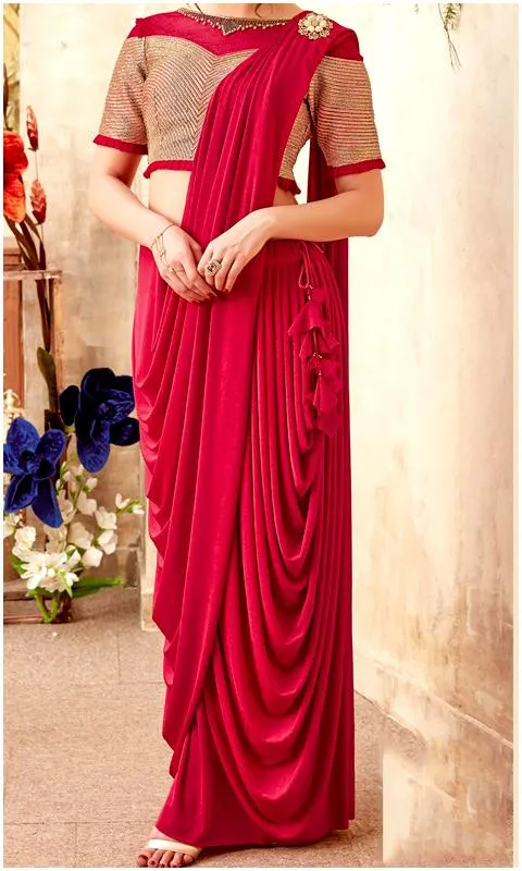 Women Party Wear Saree App | Indus Appstore | Screenshot