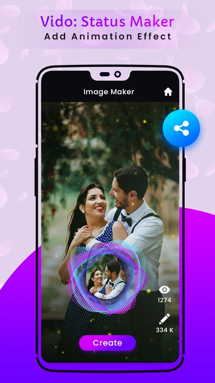 Vido Image status | Indus Appstore | Screenshot