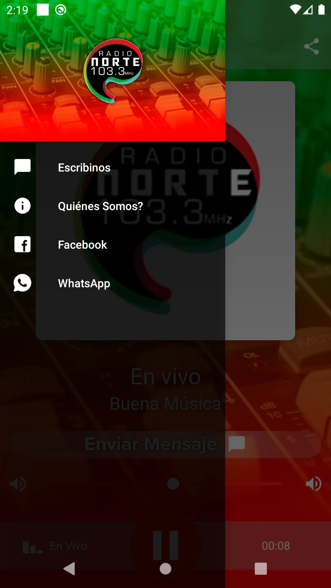 Fm Norte 103.3 | Indus Appstore | Screenshot