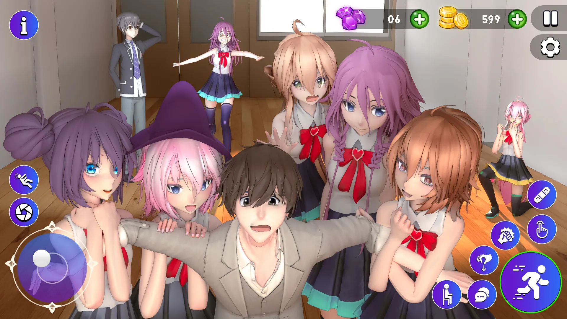 High School Love Sim Life Game | Indus Appstore | Screenshot