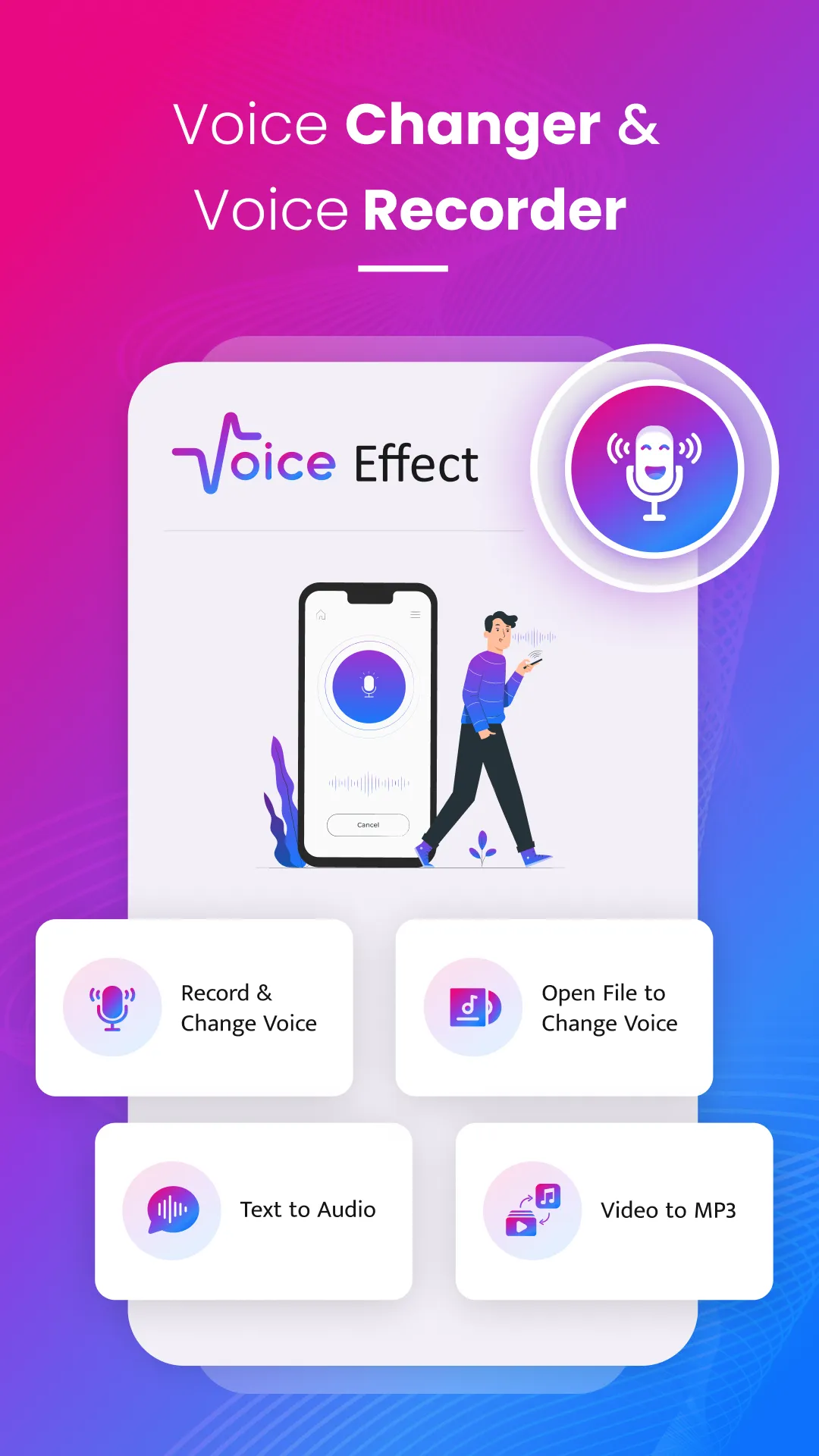 Voice Changer & Sound Effects | Indus Appstore | Screenshot