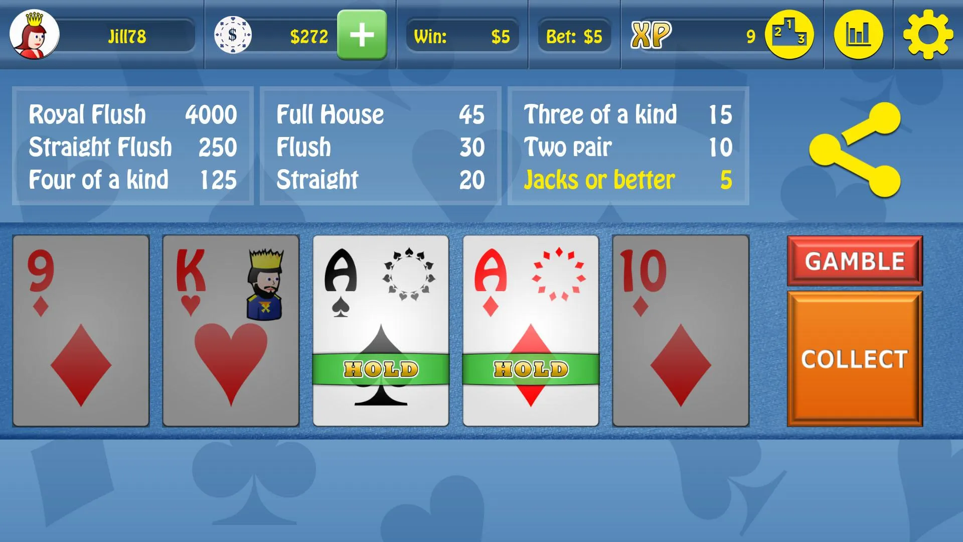 Classic Jacks Poker | Indus Appstore | Screenshot