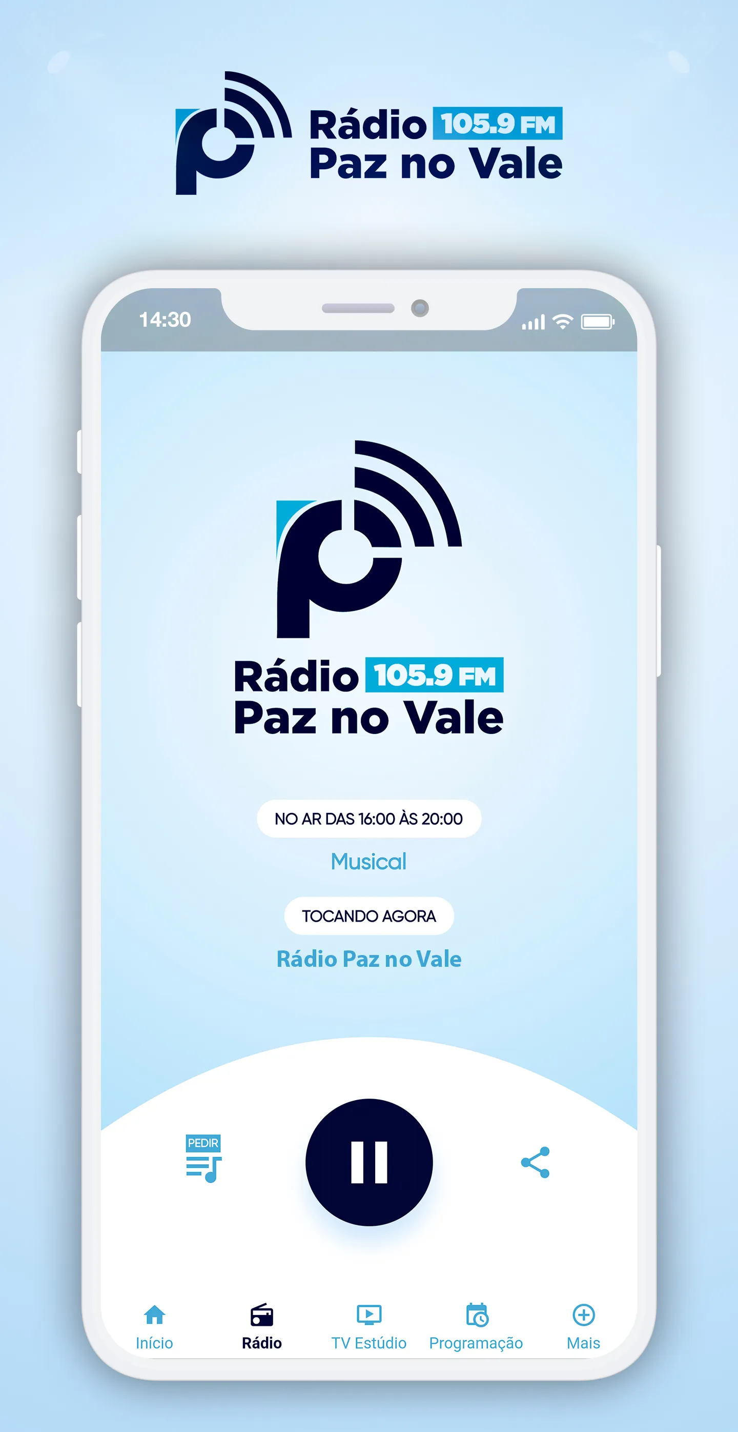 Rádio Paz no Vale | Indus Appstore | Screenshot