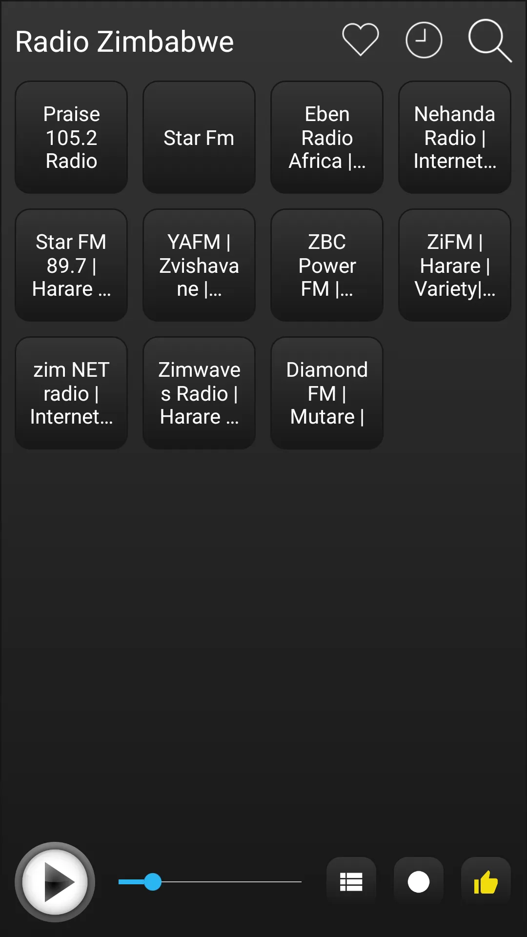 Zimbabwe Radio FM AM Music | Indus Appstore | Screenshot