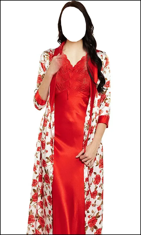 Women Evening Dress Photo Suit | Indus Appstore | Screenshot