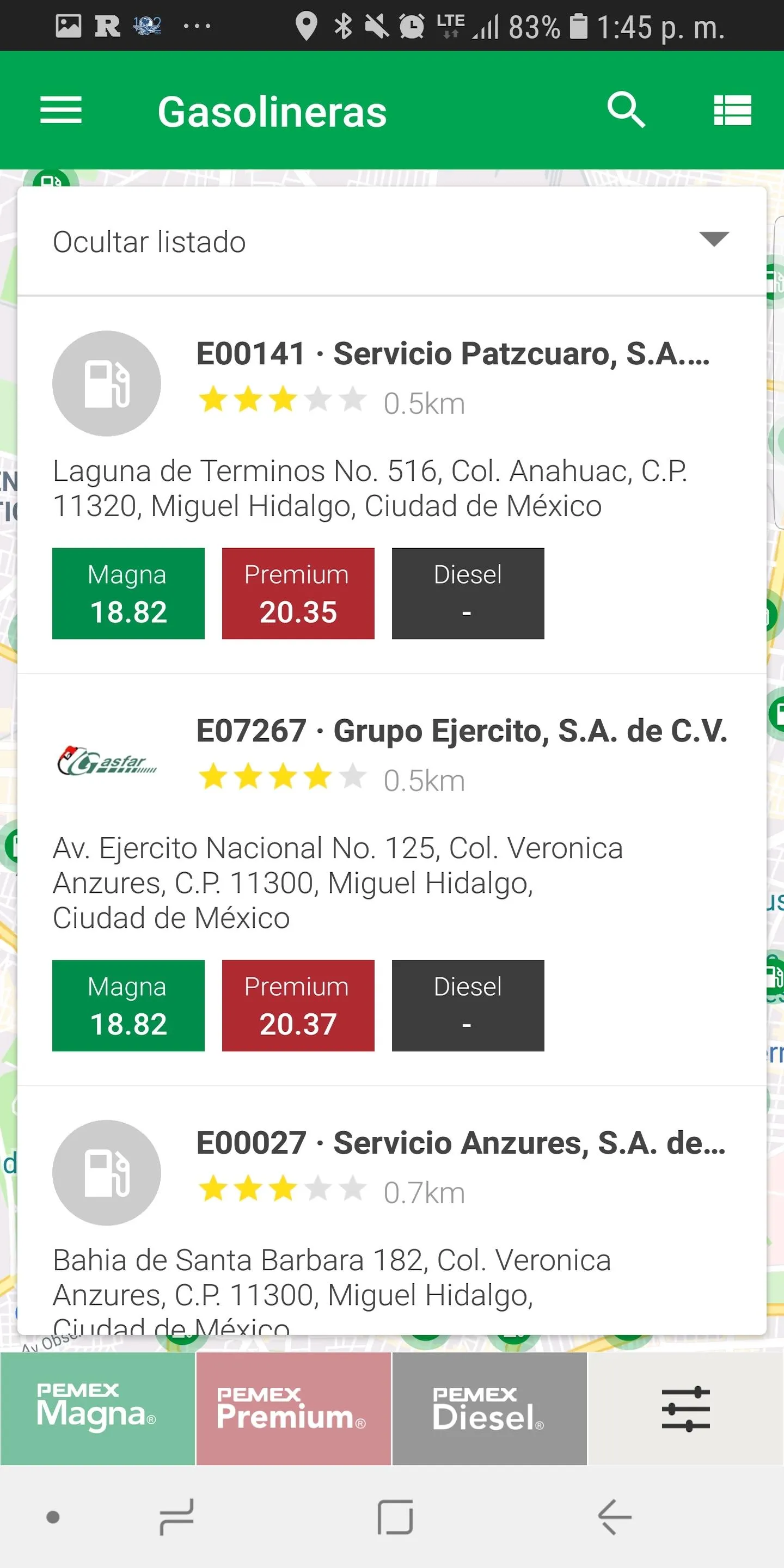 Guía Pemex • Find your station | Indus Appstore | Screenshot