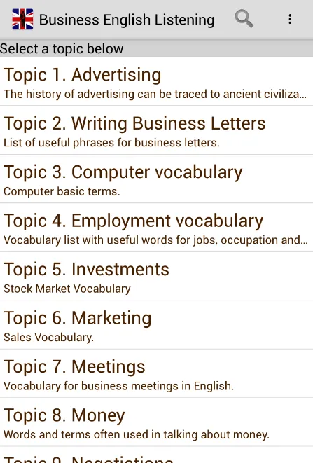 Business English Listening | Indus Appstore | Screenshot