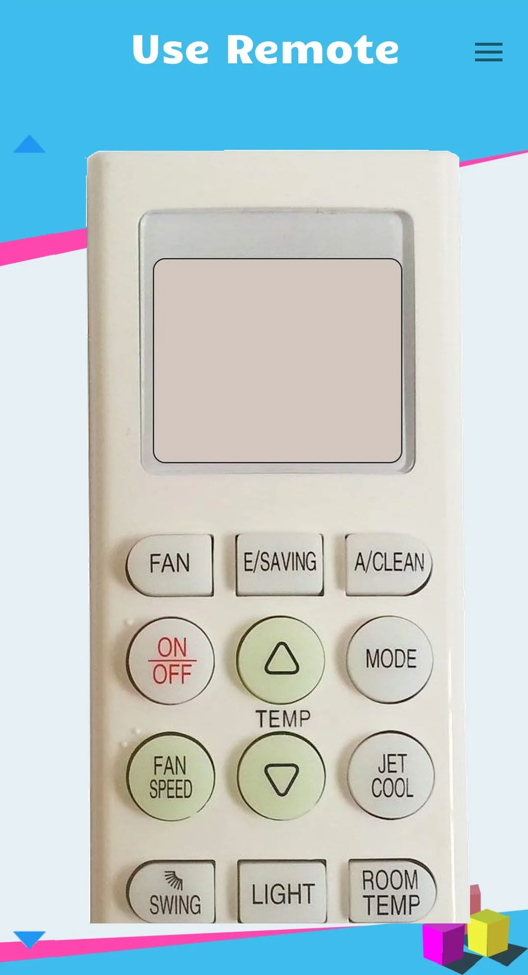 Remote Control for LG AC | Indus Appstore | Screenshot