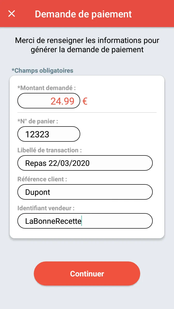 Chèque-Vacances Pro | Indus Appstore | Screenshot