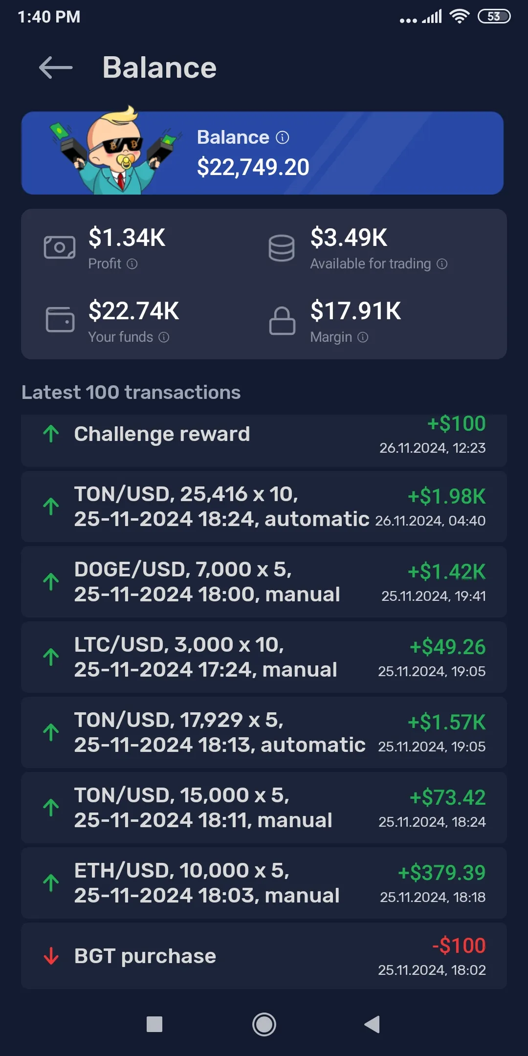 BabyBit - Crypto Simulator - Apps on Indus Appstore