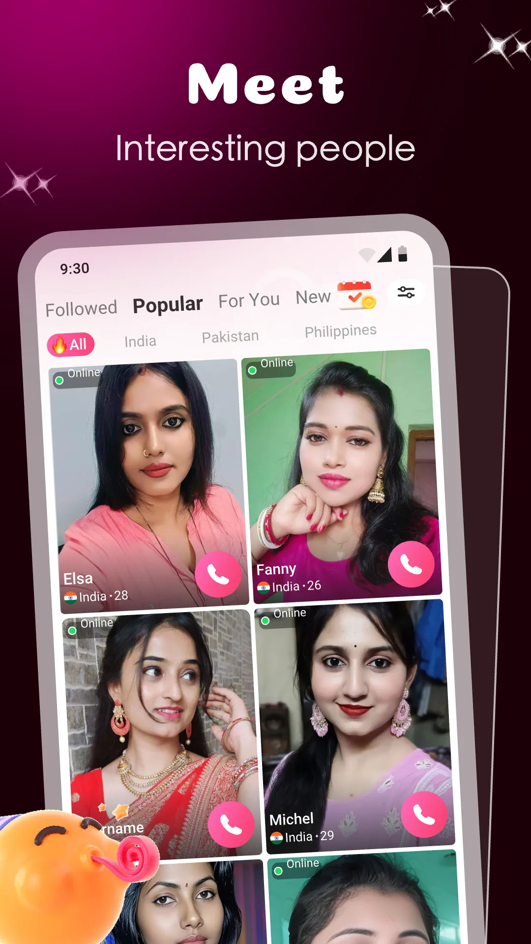 Joyo lite: Video chat & Meet | Indus Appstore | Screenshot