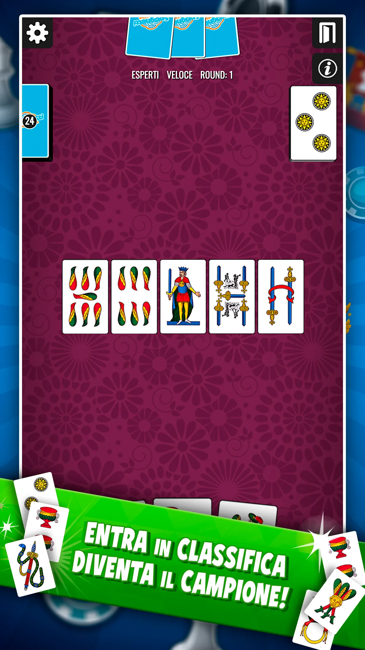 Assopiglia Più – Card Games | Indus Appstore | Screenshot